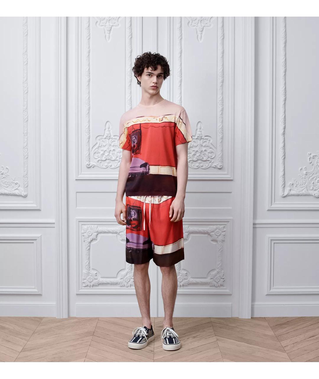 CHRISTIAN DIOR Мульти хлопковая футболка, фото 3