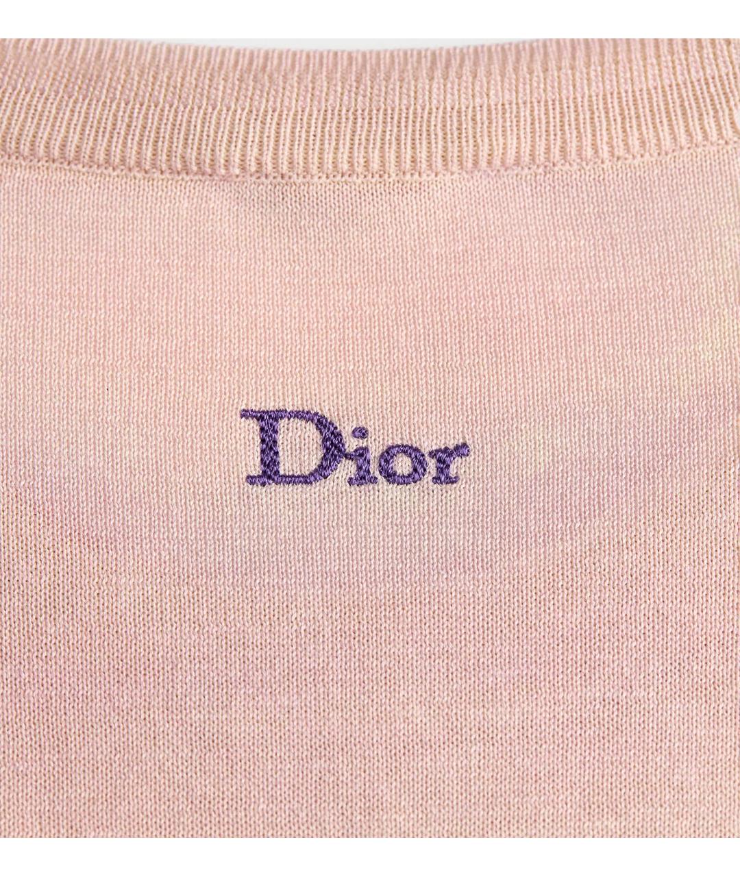 CHRISTIAN DIOR Мульти хлопковая футболка, фото 7