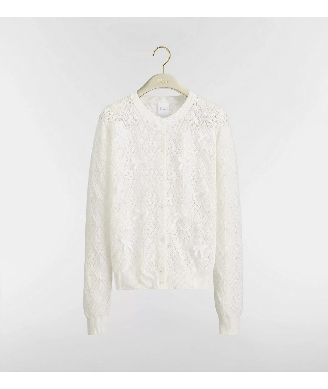 CHRISTIAN DIOR Белый кардиган, фото 6