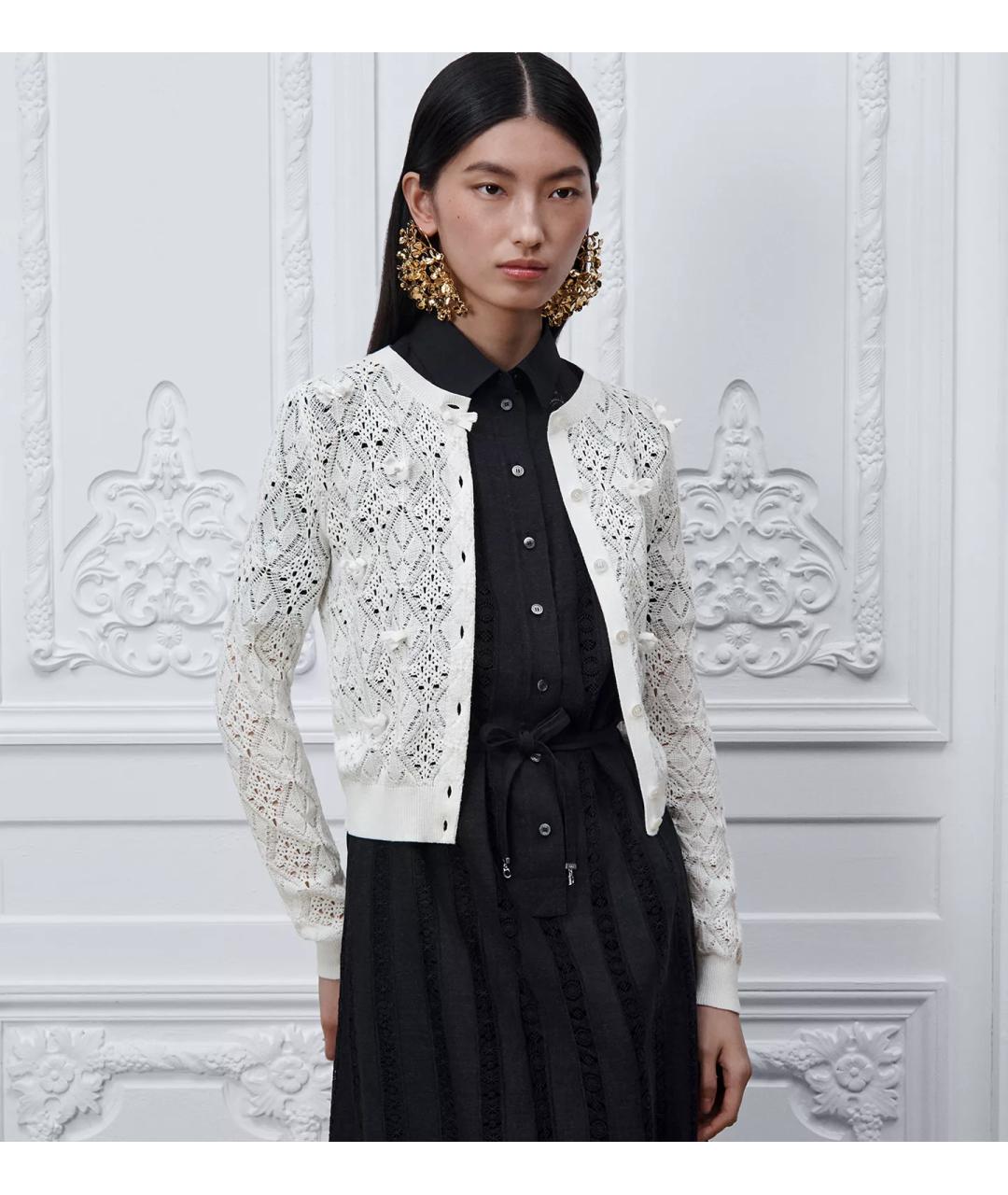 CHRISTIAN DIOR Белый кардиган, фото 3