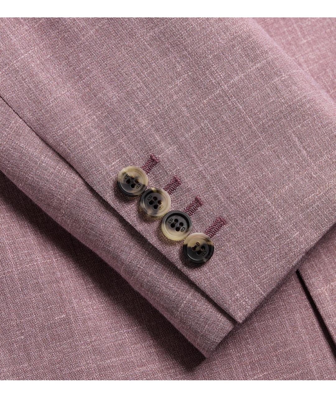 CHRISTIAN DIOR Розовый шерстяной пиджак, фото 6