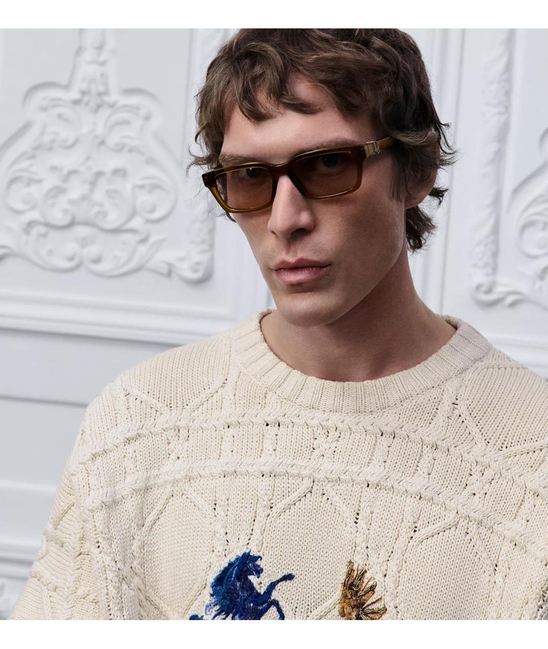 CHRISTIAN DIOR Зеленые пластиковые солнцезащитные очки, фото 3