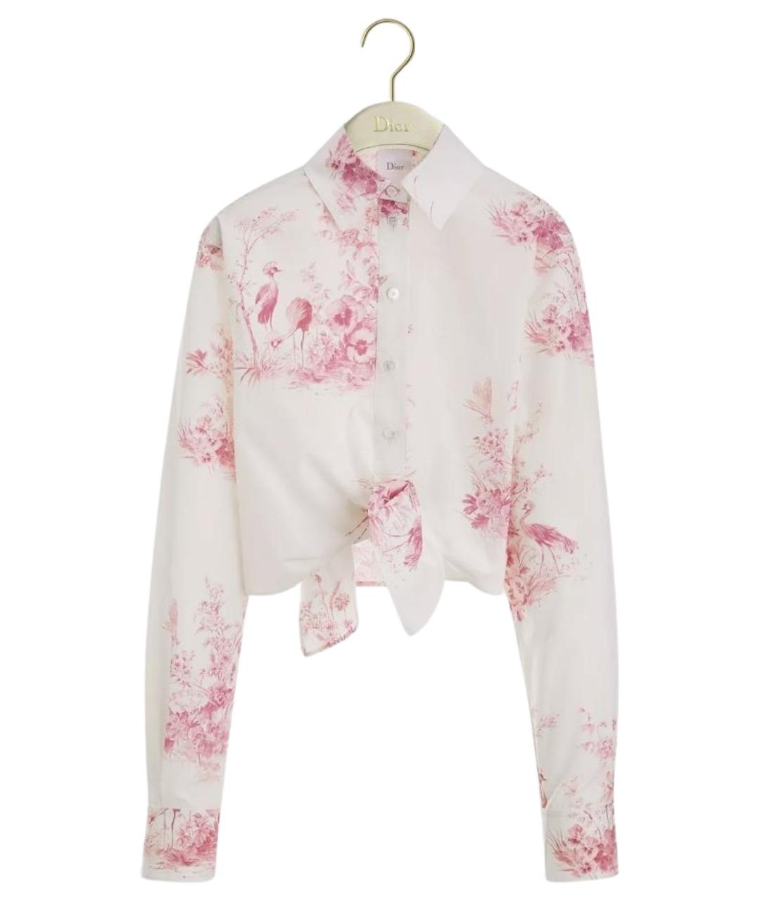 CHRISTIAN DIOR Мульти хлопковая рубашка, фото 1