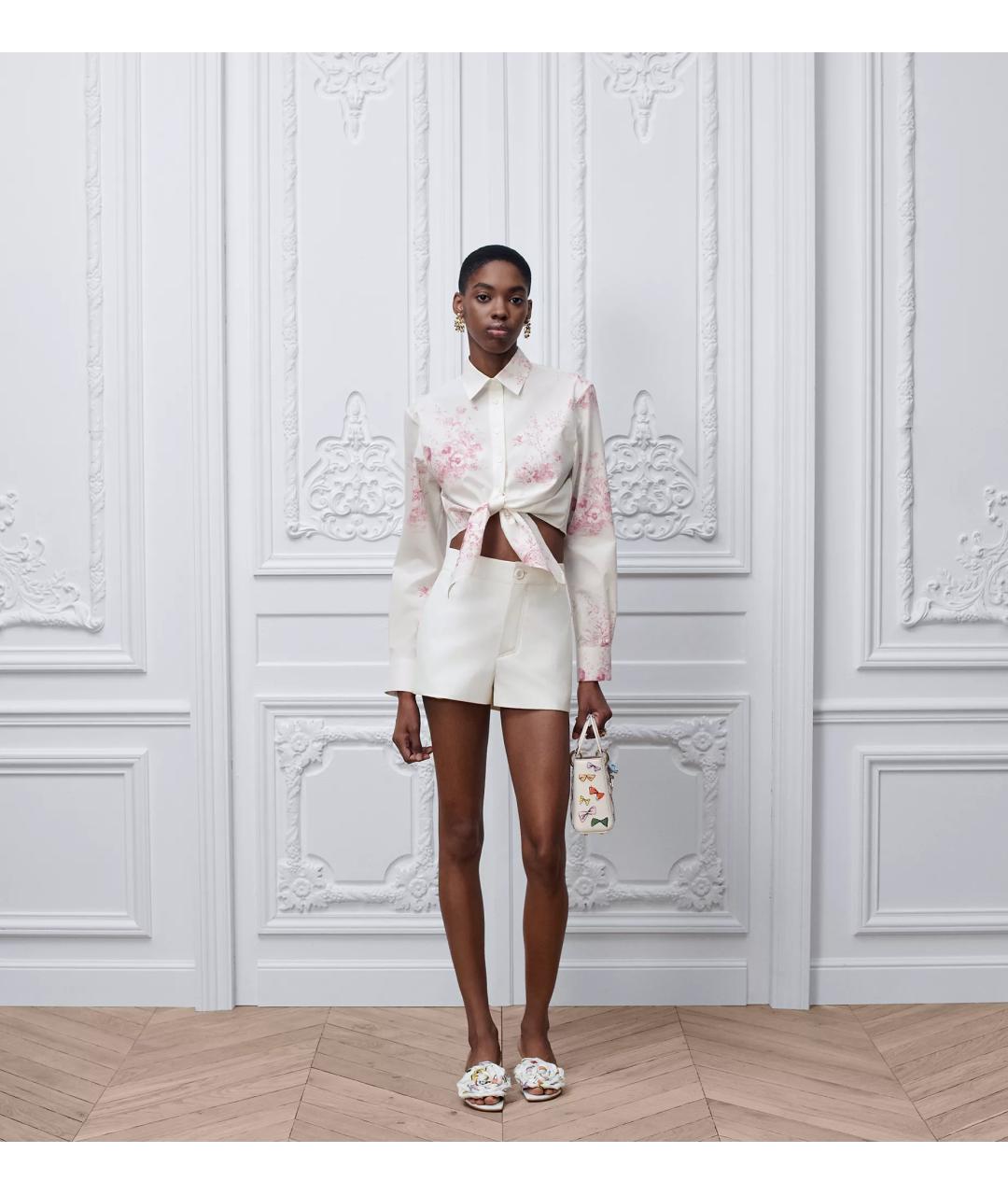 CHRISTIAN DIOR Мульти хлопковая рубашка, фото 2