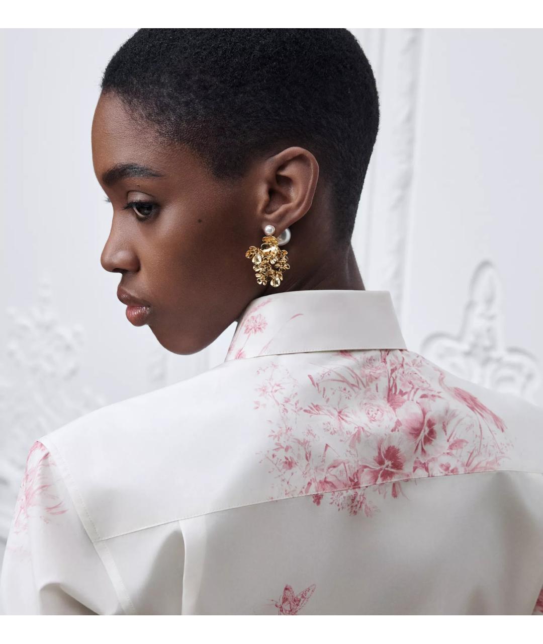 CHRISTIAN DIOR Мульти хлопковая рубашка, фото 4