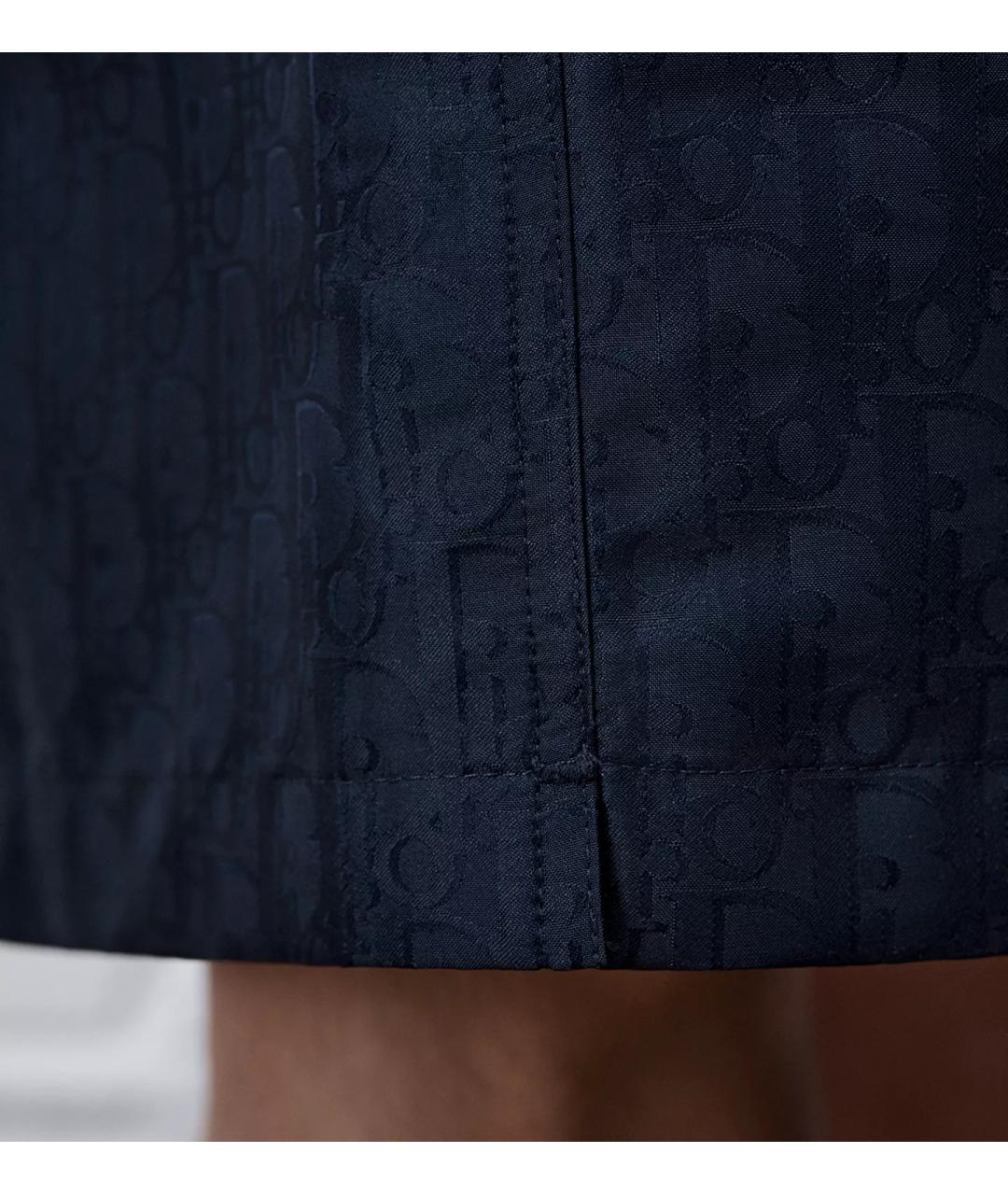 CHRISTIAN DIOR Темно-синие шорты, фото 4