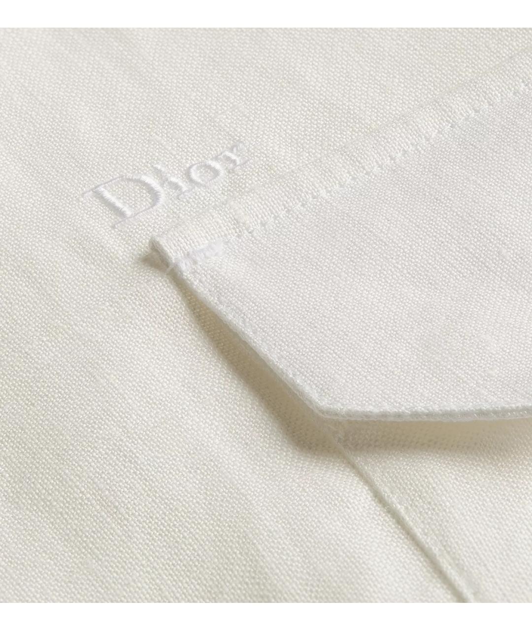 CHRISTIAN DIOR Белая кэжуал рубашка, фото 6