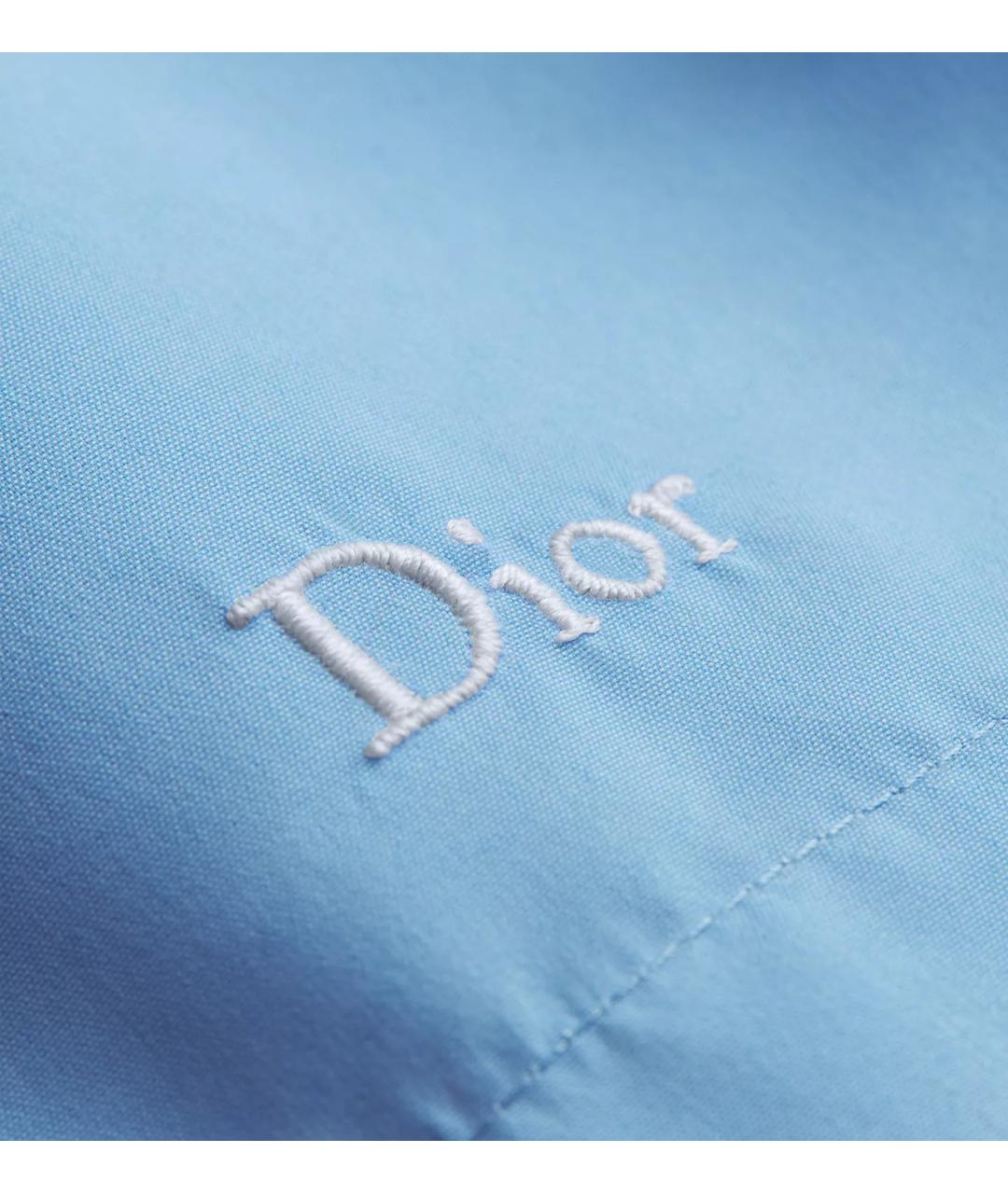 CHRISTIAN DIOR Голубые шорты, фото 2