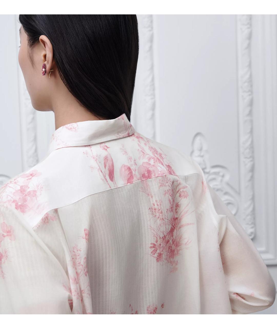CHRISTIAN DIOR Мульти хлопковая рубашка, фото 5