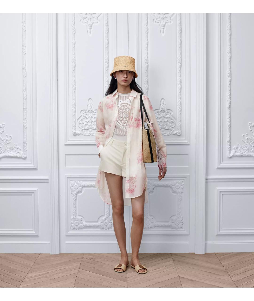 CHRISTIAN DIOR Мульти хлопковая рубашка, фото 2