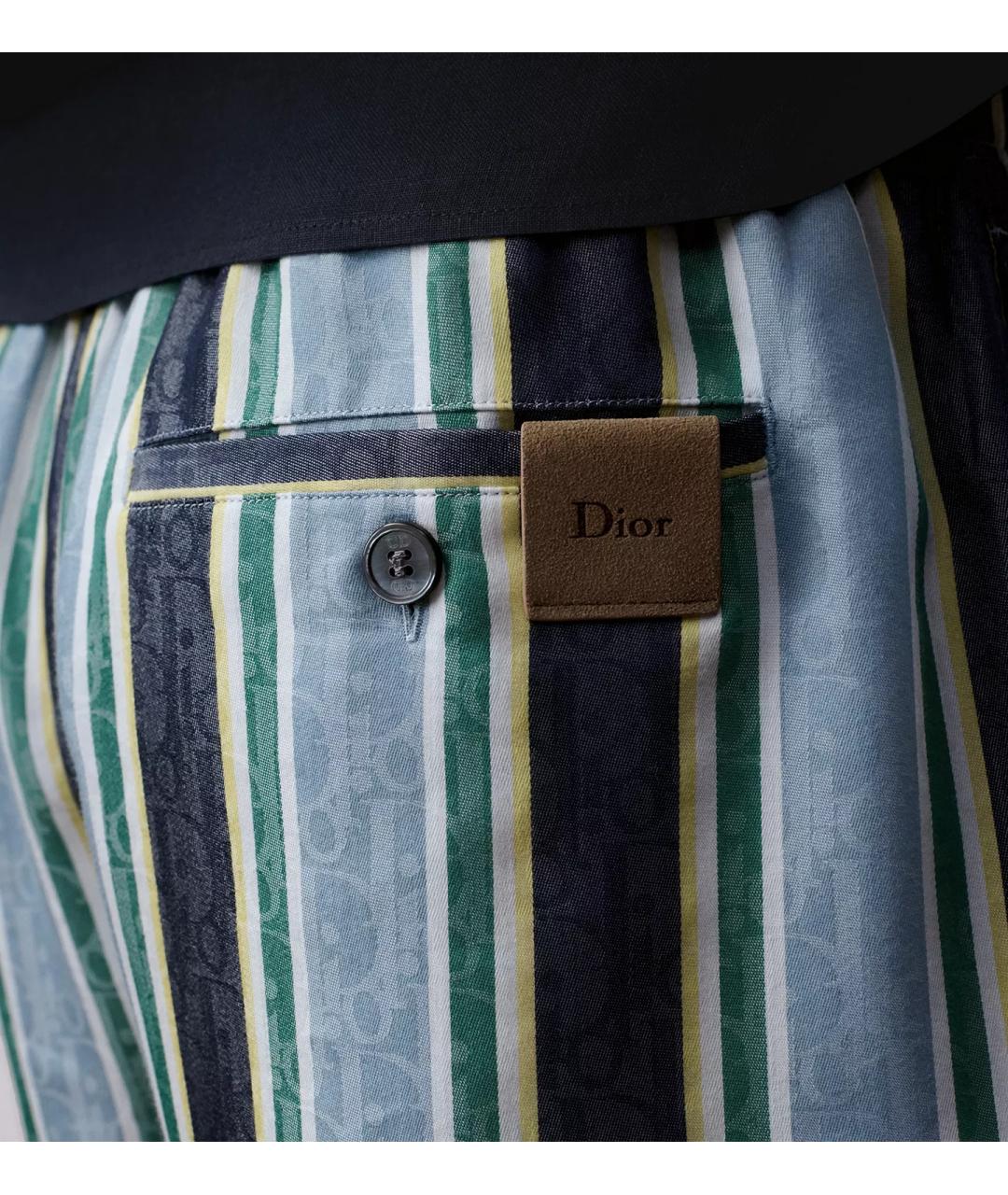 CHRISTIAN DIOR Синие шорты, фото 5