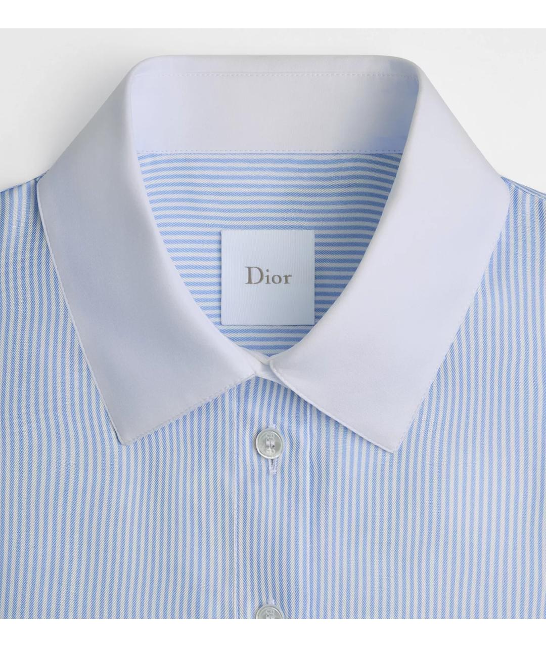 CHRISTIAN DIOR Голубая рубашка, фото 6