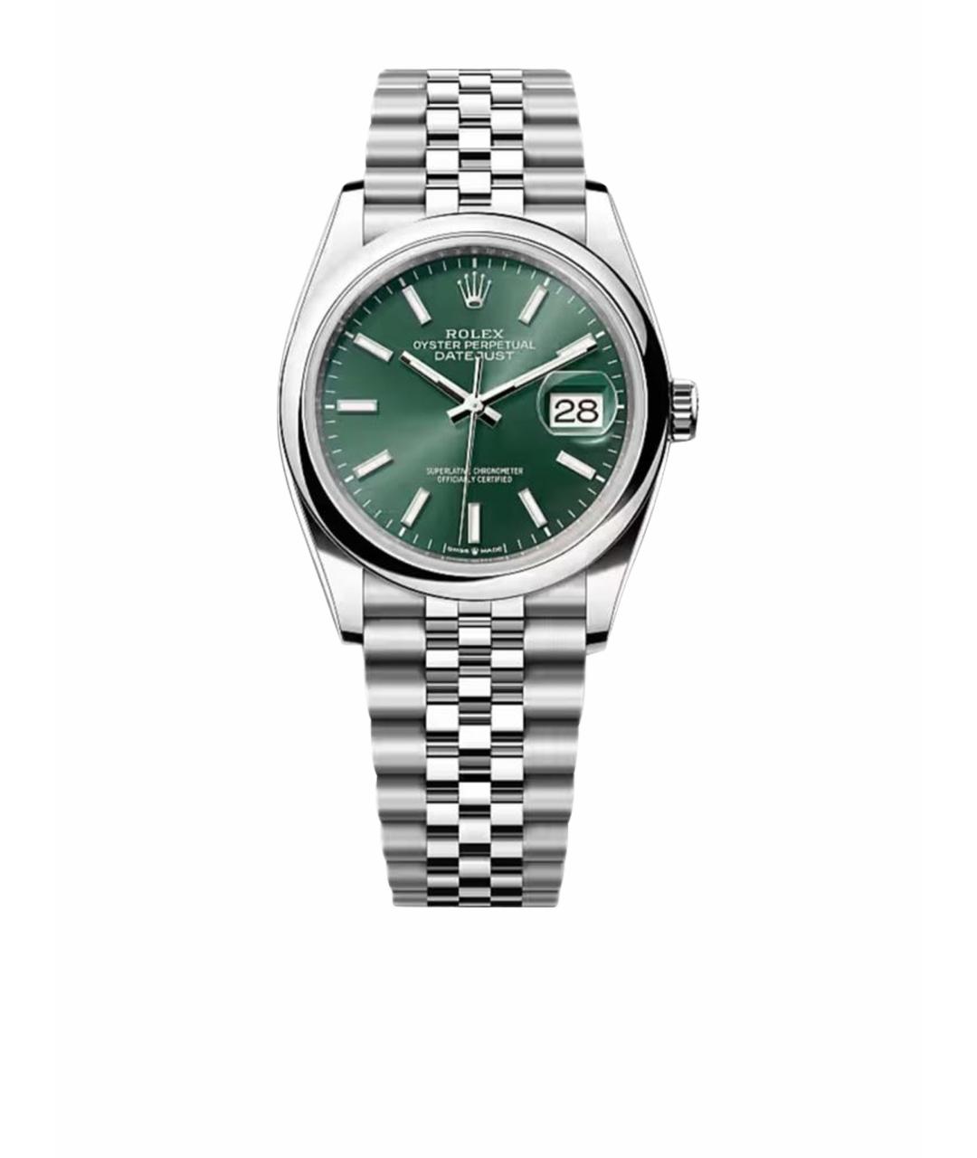 ROLEX Зеленые часы, фото 1