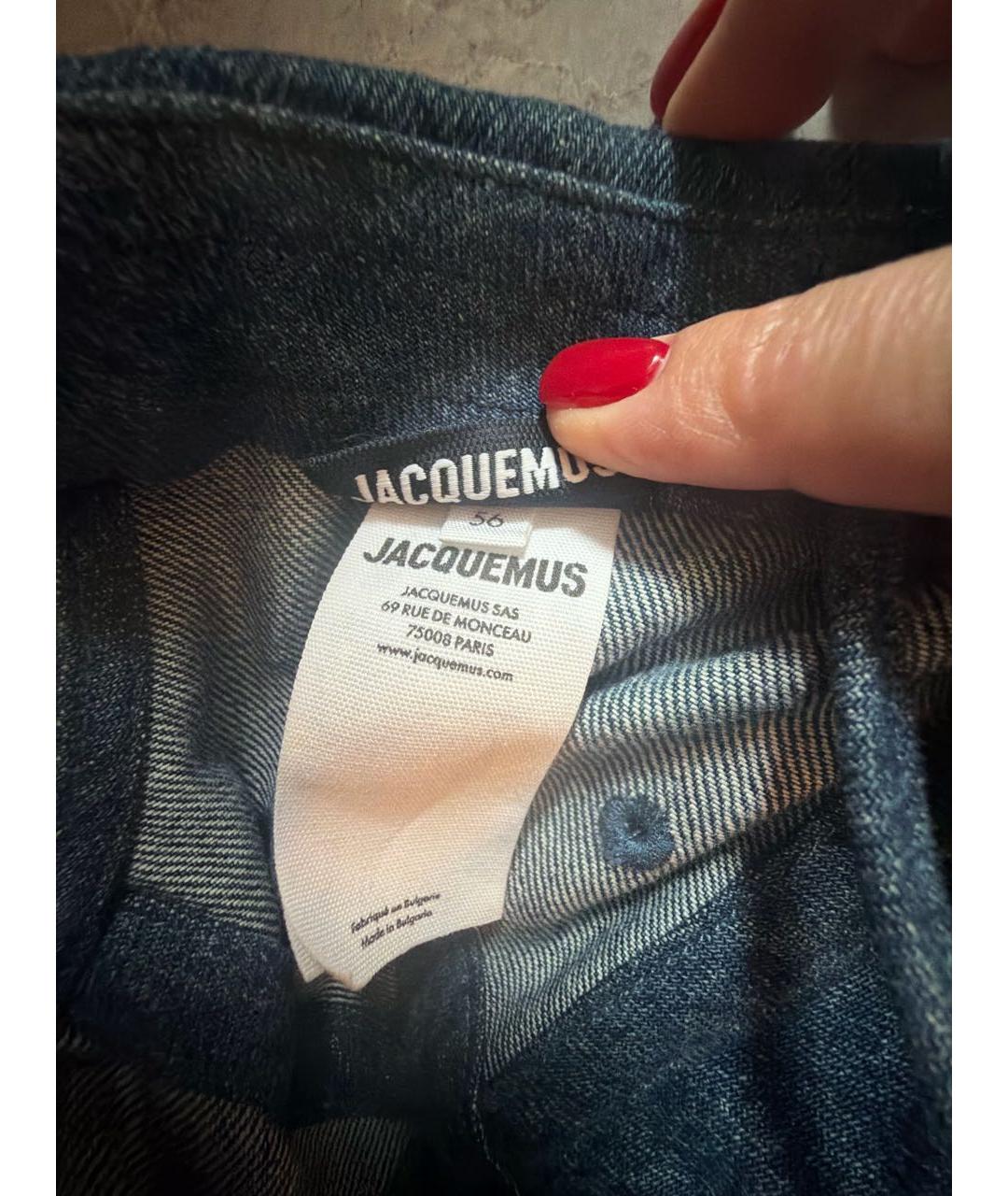 JACQUEMUS Темно-синяя кепка, фото 6