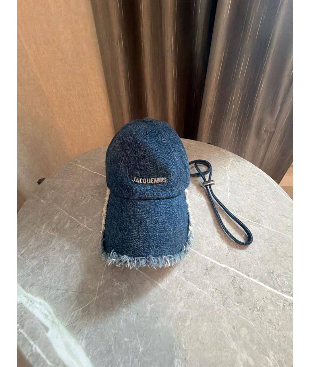 JACQUEMUS Темно-синяя кепка, фото 8