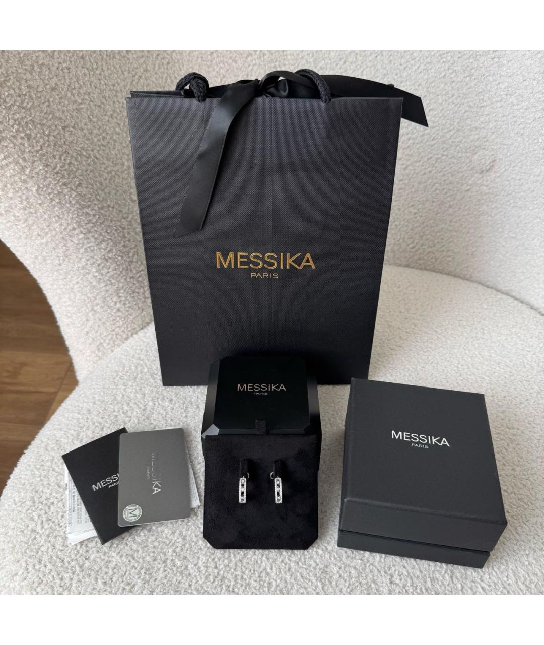 MESSIKA Серьги из белого золота, фото 4
