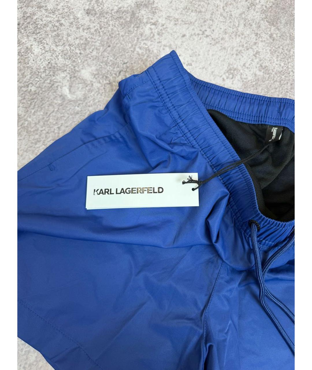 KARL LAGERFELD Темно-синие плавки, фото 5