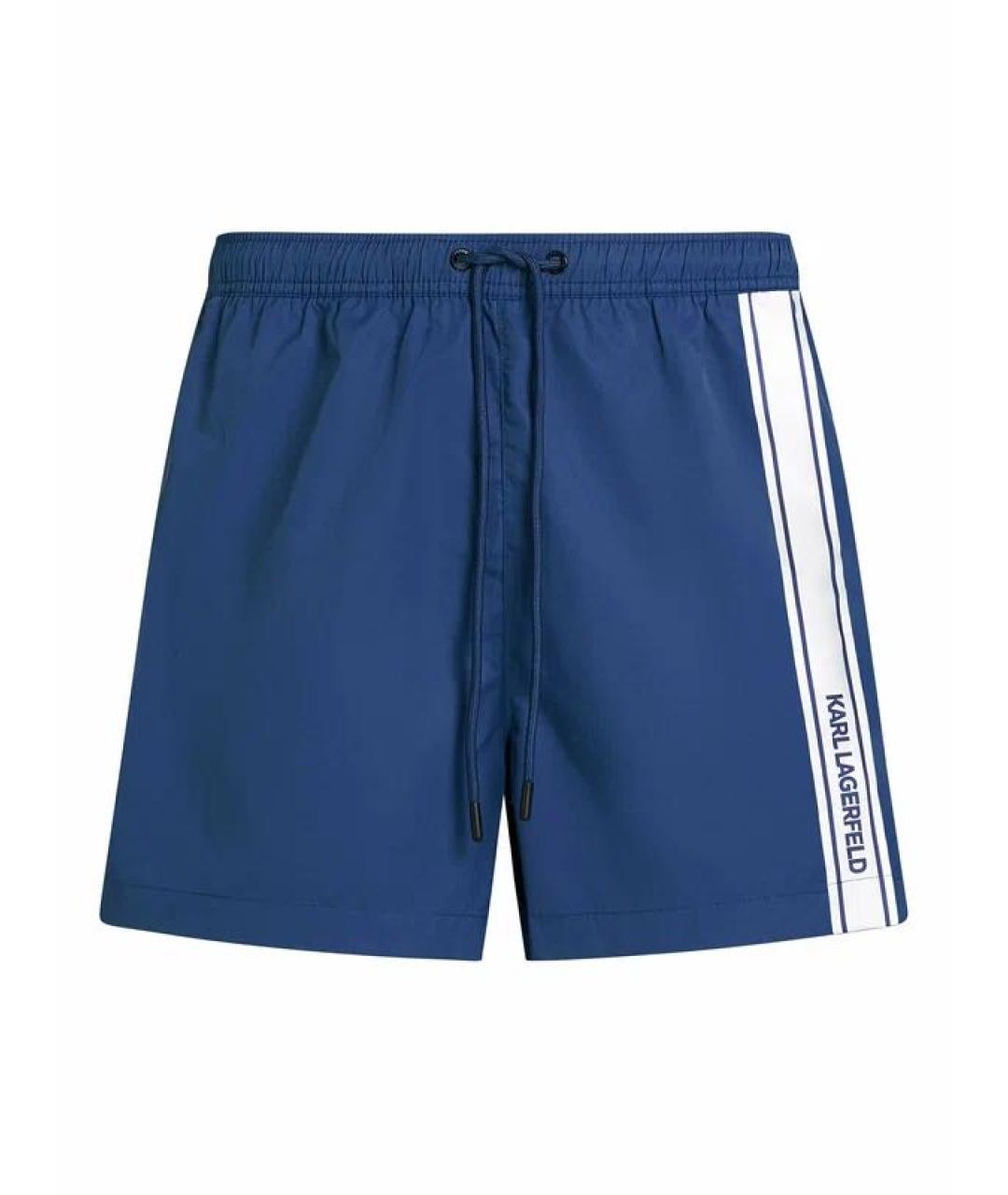 KARL LAGERFELD Темно-синие плавки, фото 9