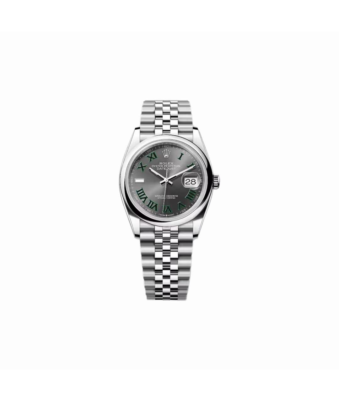 ROLEX Серые часы, фото 4