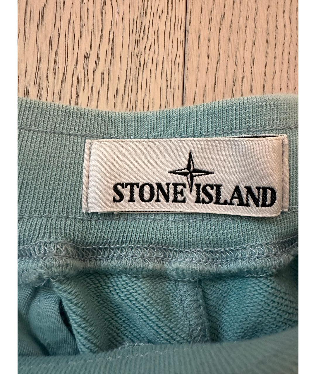 STONE ISLAND Мульти хлопковые шорты, фото 4
