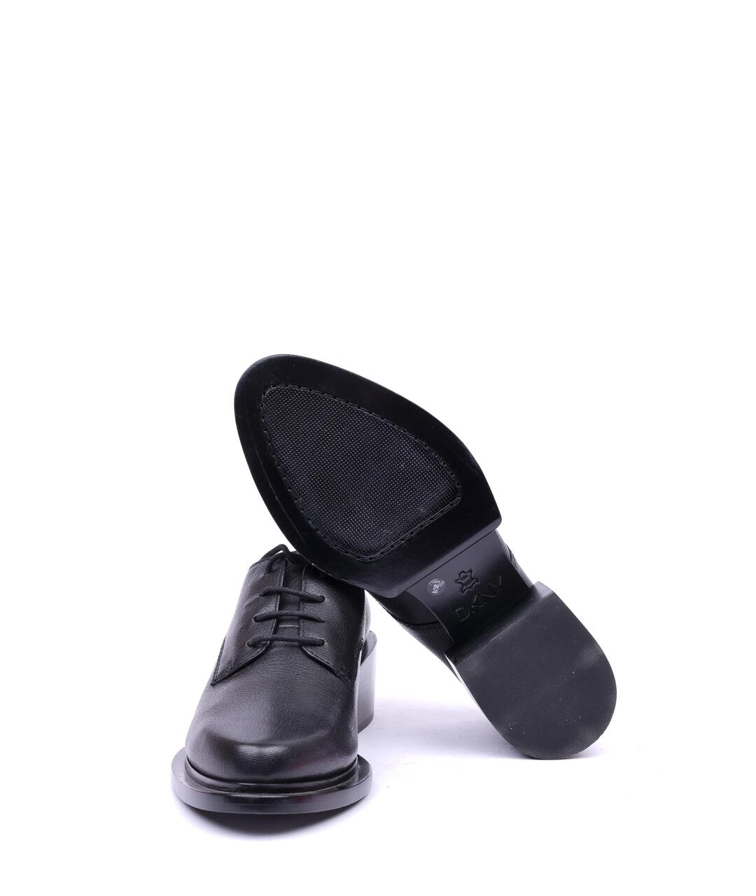 DKNY Черные кожаные брогги и оксфорды, фото 4