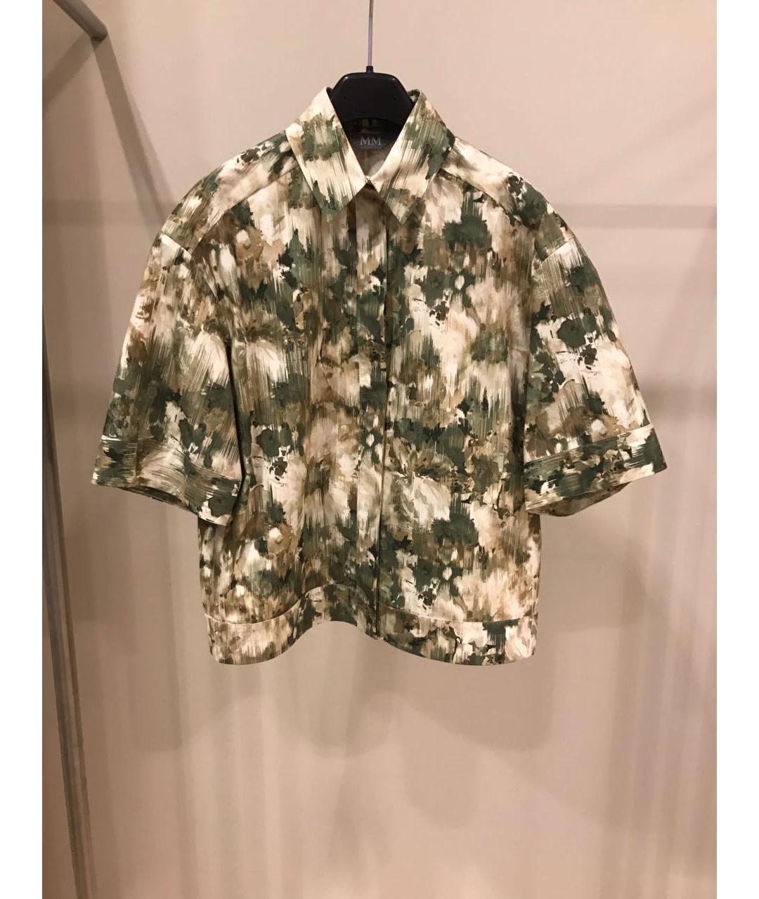 MAX MARA Хаки хлопковый костюм с брюками, фото 4