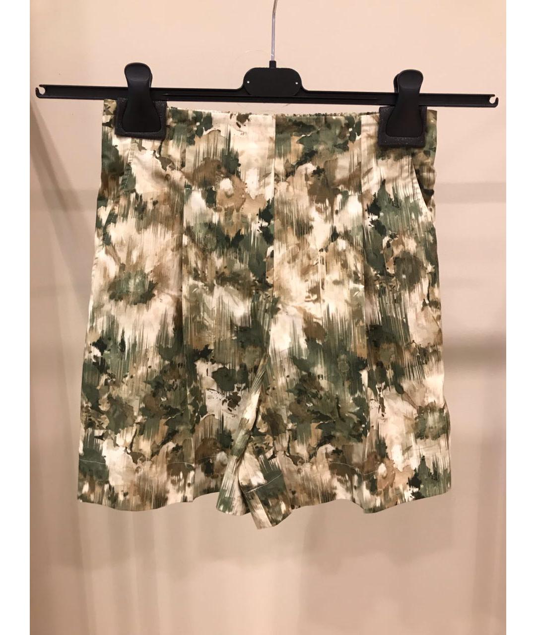 MAX MARA Хаки хлопковый костюм с брюками, фото 2
