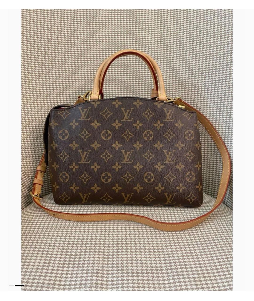LOUIS VUITTON Коричневая сумка с короткими ручками, фото 3