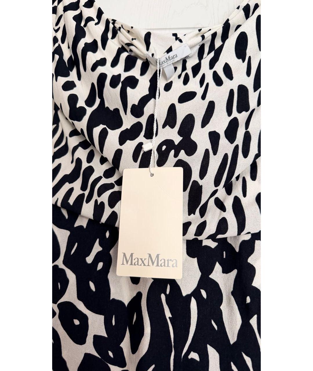 MAX MARA Мульти вискозное повседневное платье, фото 3