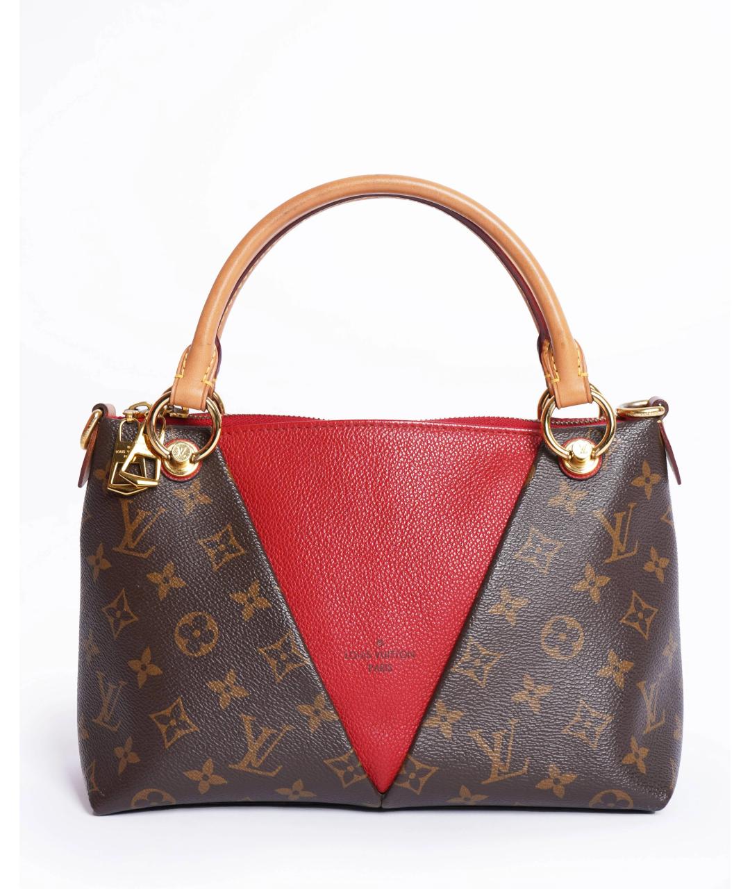 LOUIS VUITTON Коричневая сумка с короткими ручками, фото 9