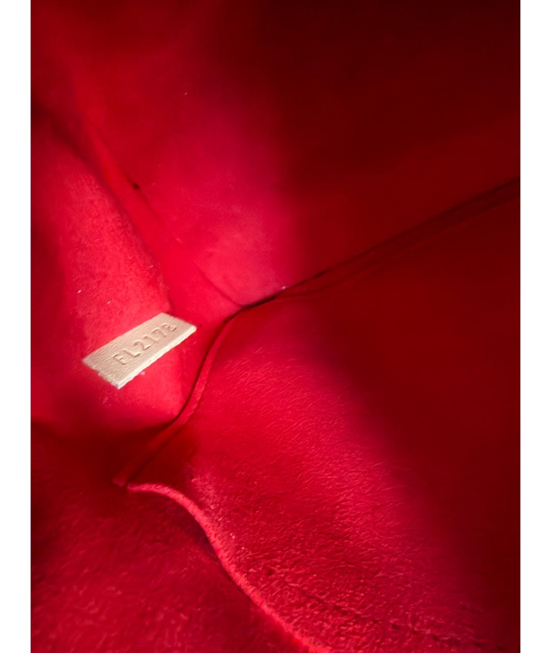LOUIS VUITTON Коричневая сумка с короткими ручками, фото 8