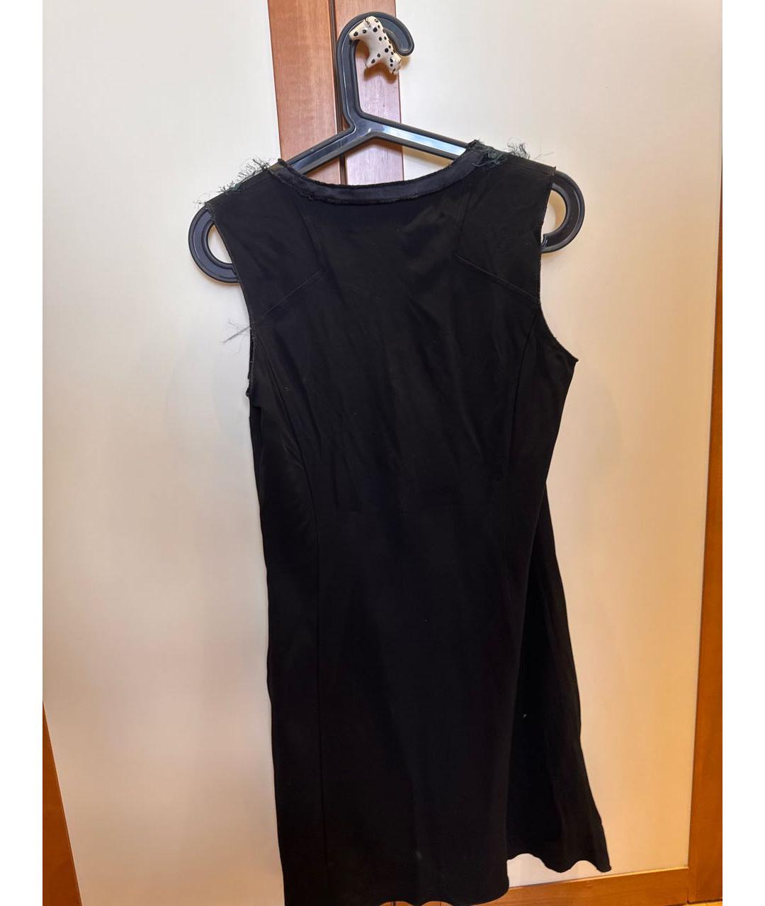 JIL SANDER Черное коктейльное платье, фото 2