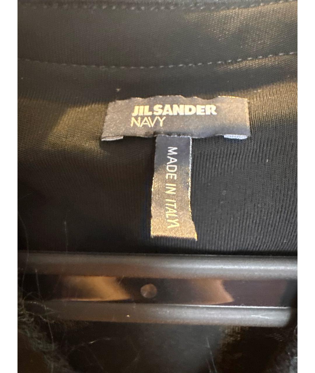 JIL SANDER Черное коктейльное платье, фото 3
