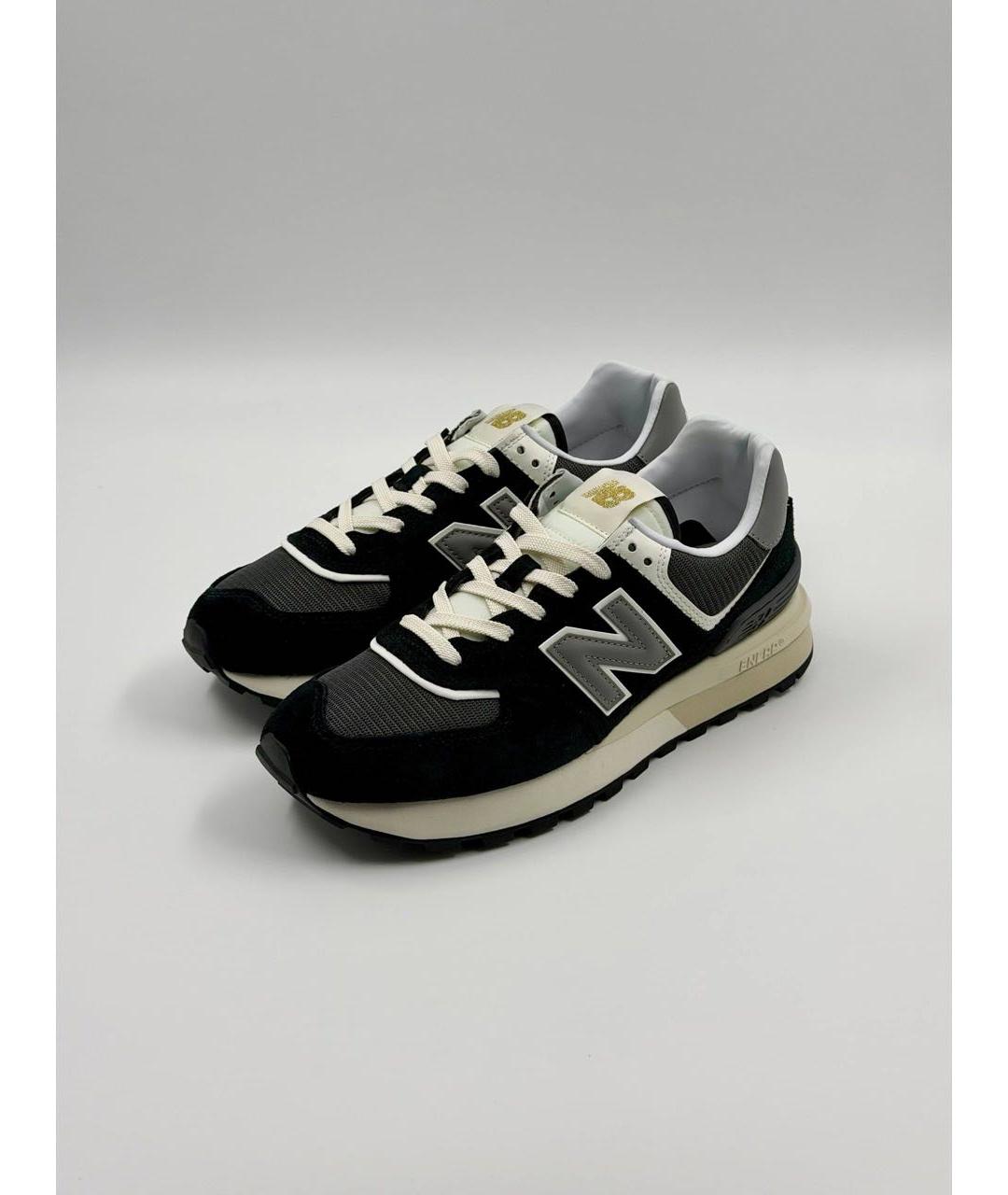 NEW BALANCE Черные низкие кроссовки / кеды, фото 5