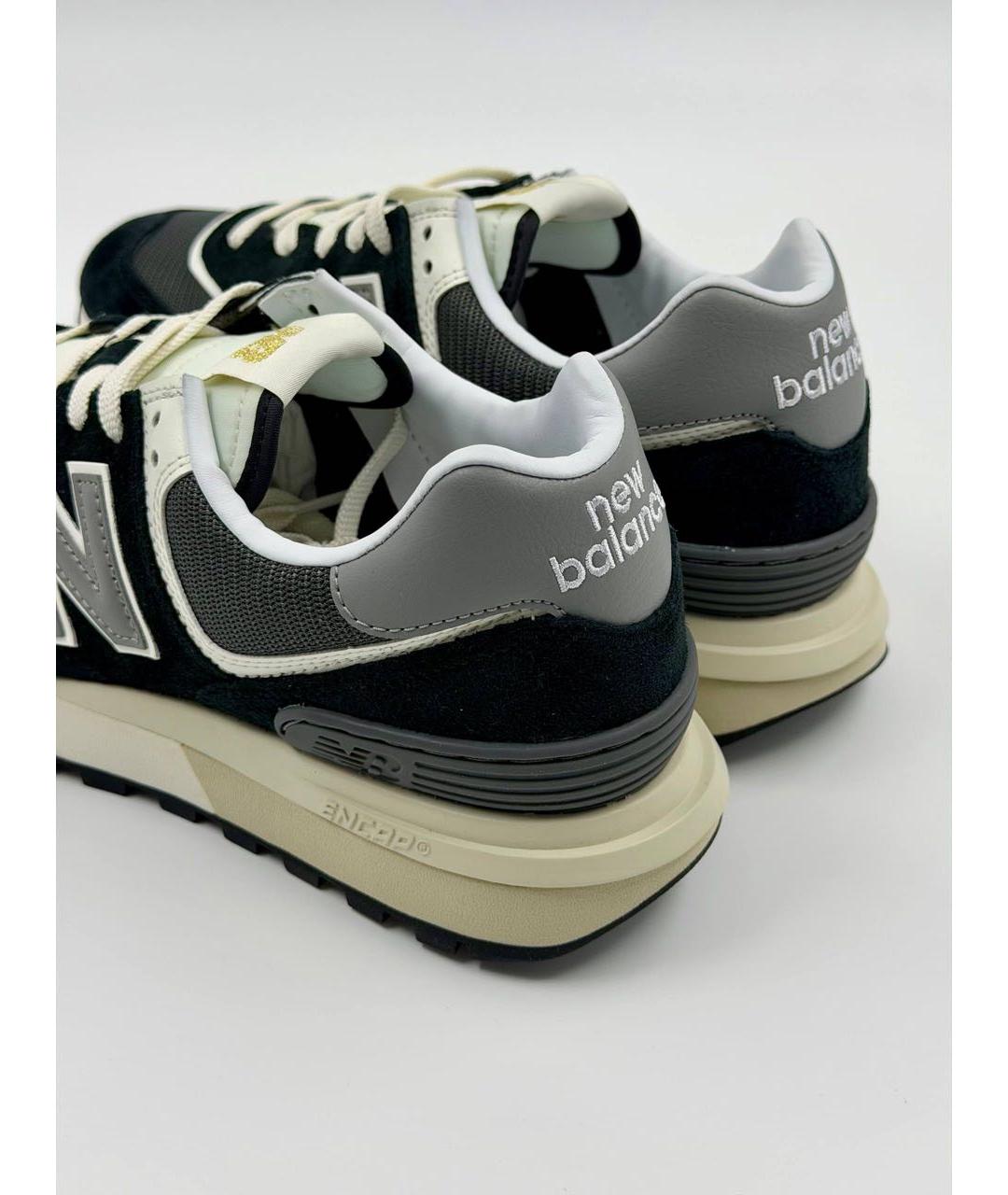 NEW BALANCE Черные низкие кроссовки / кеды, фото 7