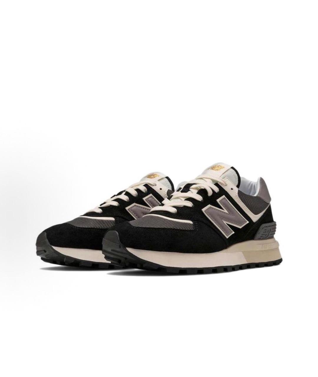 NEW BALANCE Черные низкие кроссовки / кеды, фото 2