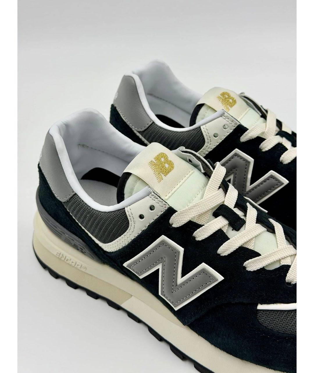 NEW BALANCE Черные низкие кроссовки / кеды, фото 6