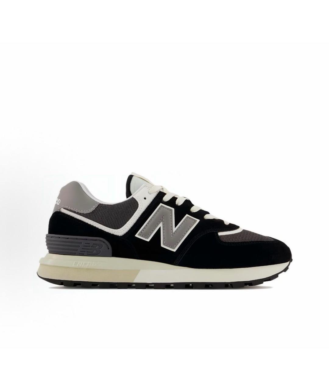 NEW BALANCE Черные низкие кроссовки / кеды, фото 9