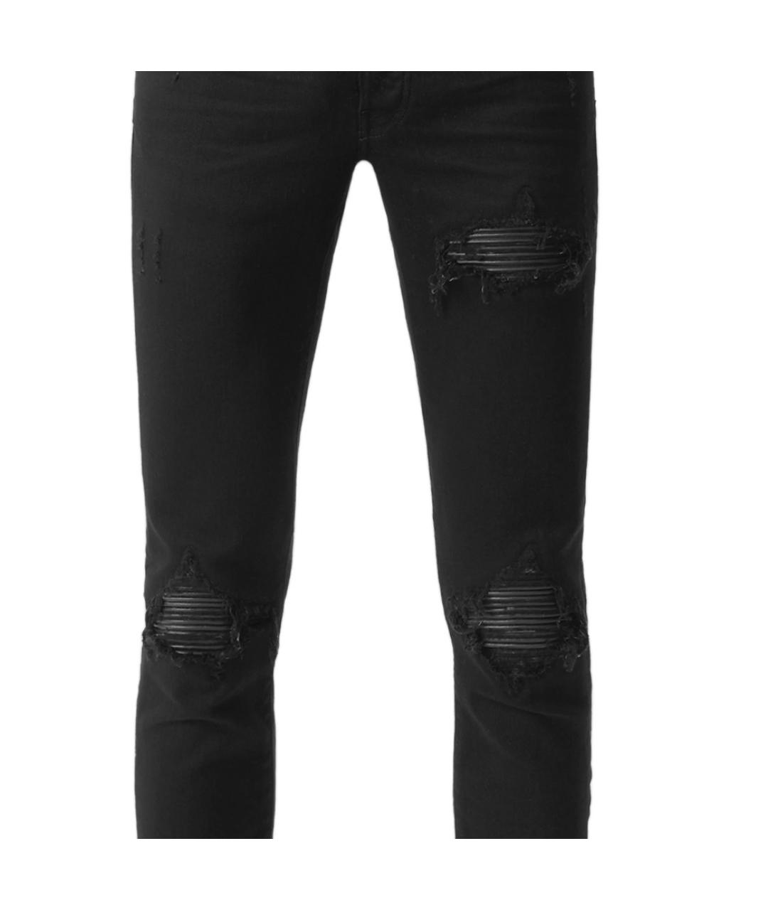 AMIRI Черные хлопковые джинсы скинни, фото 2