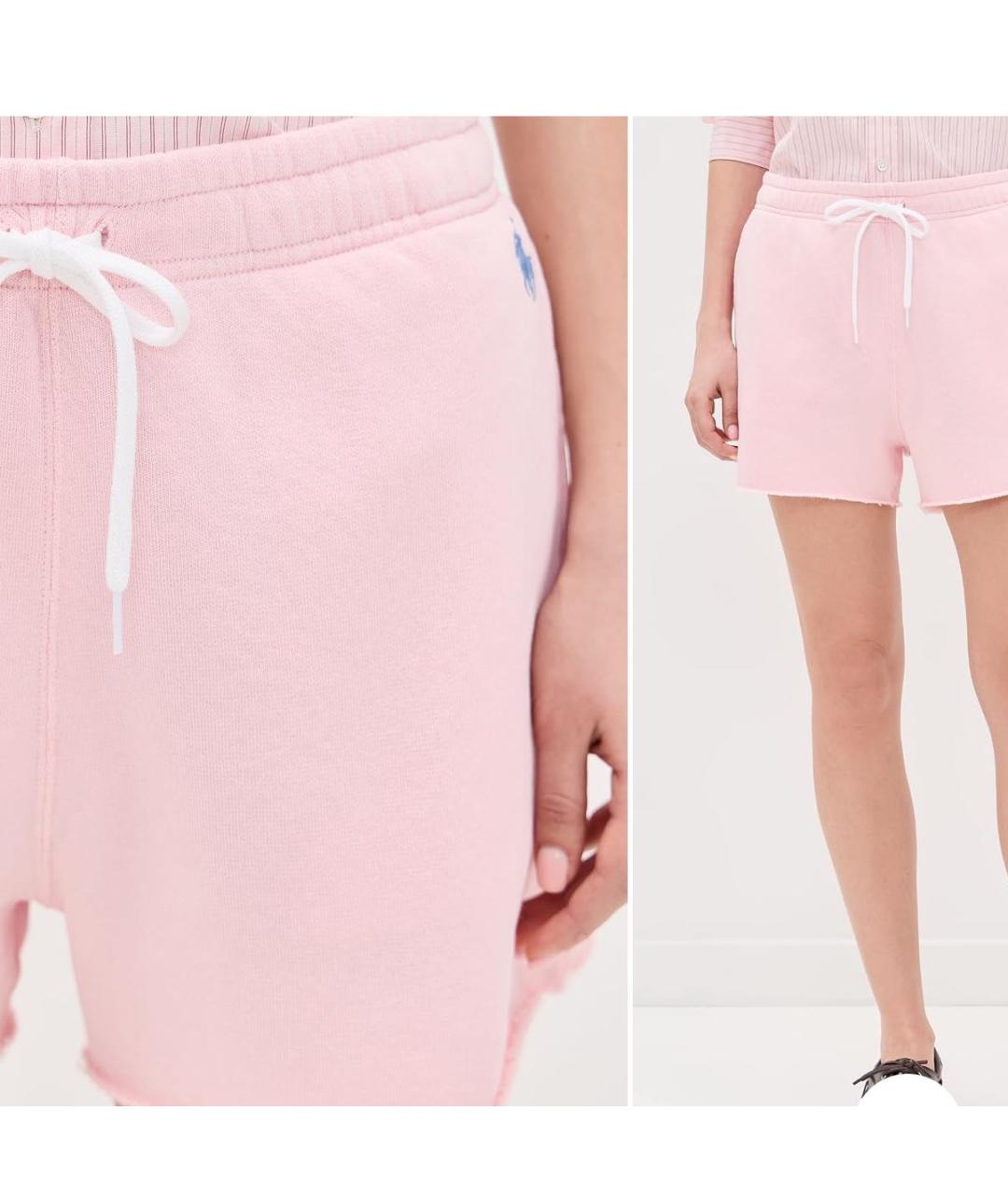 POLO RALPH LAUREN Розовые шорты, фото 2