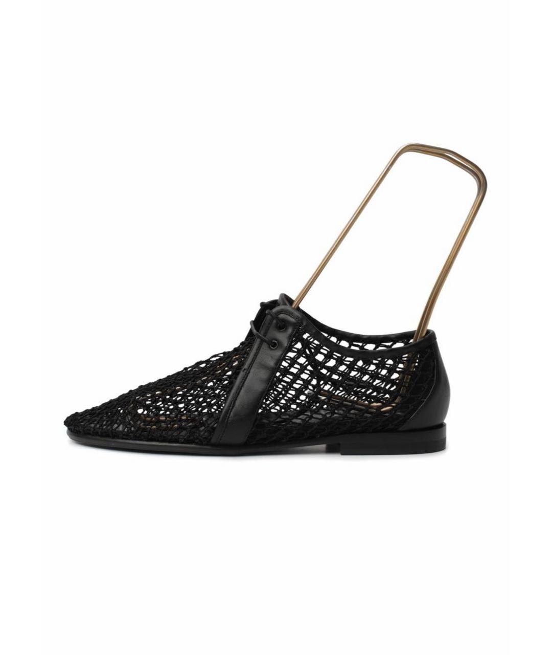 SAINT LAURENT Черные кожаные лоферы, фото 6