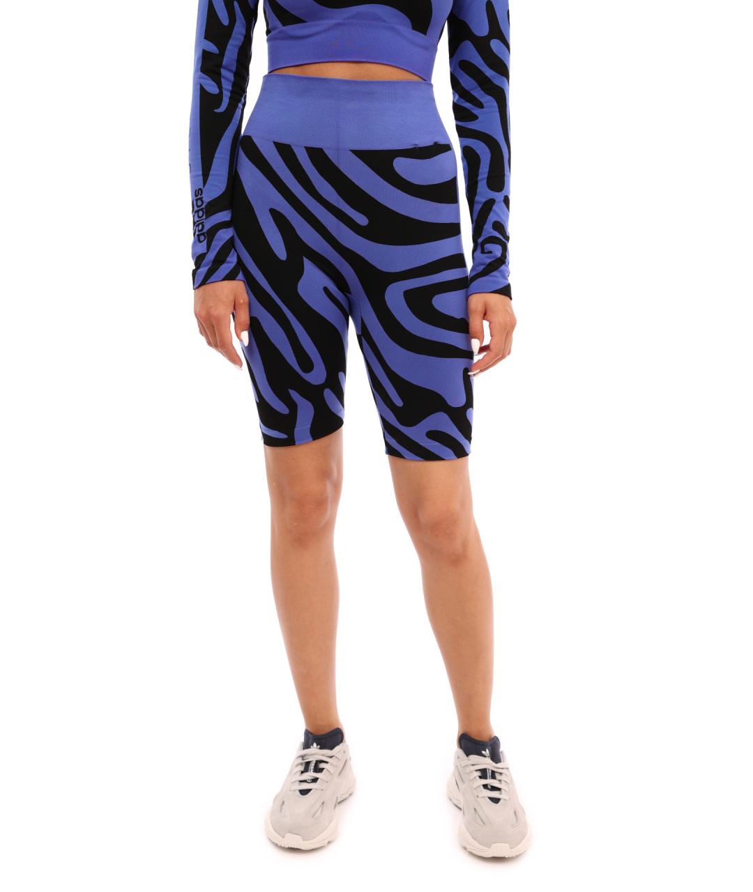 ADIDAS BY STELLA MCCARTNEY Синие леггинсы и велосипедки, фото 8