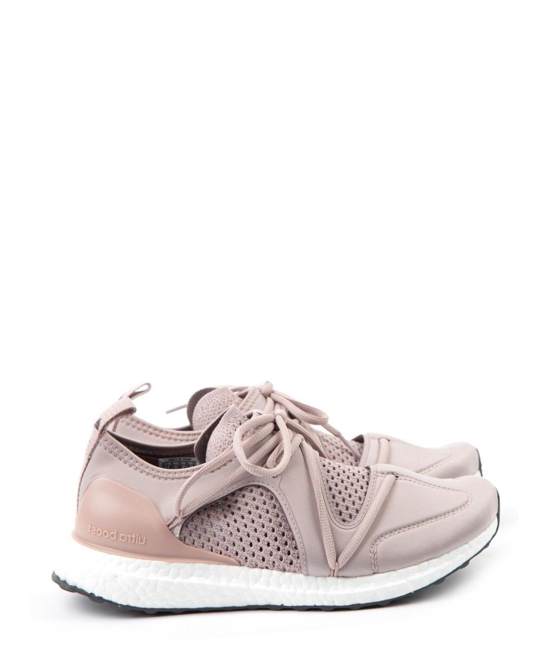 ADIDAS BY STELLA MCCARTNEY Розовые текстильные кроссовки, фото 1