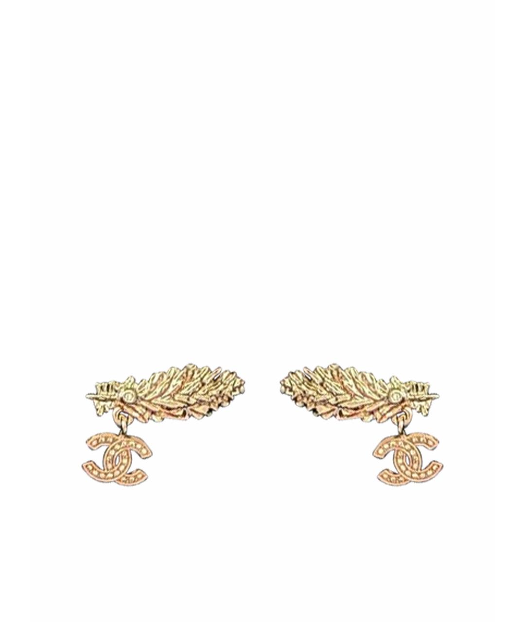 CHANEL Серебряные серьги, фото 1