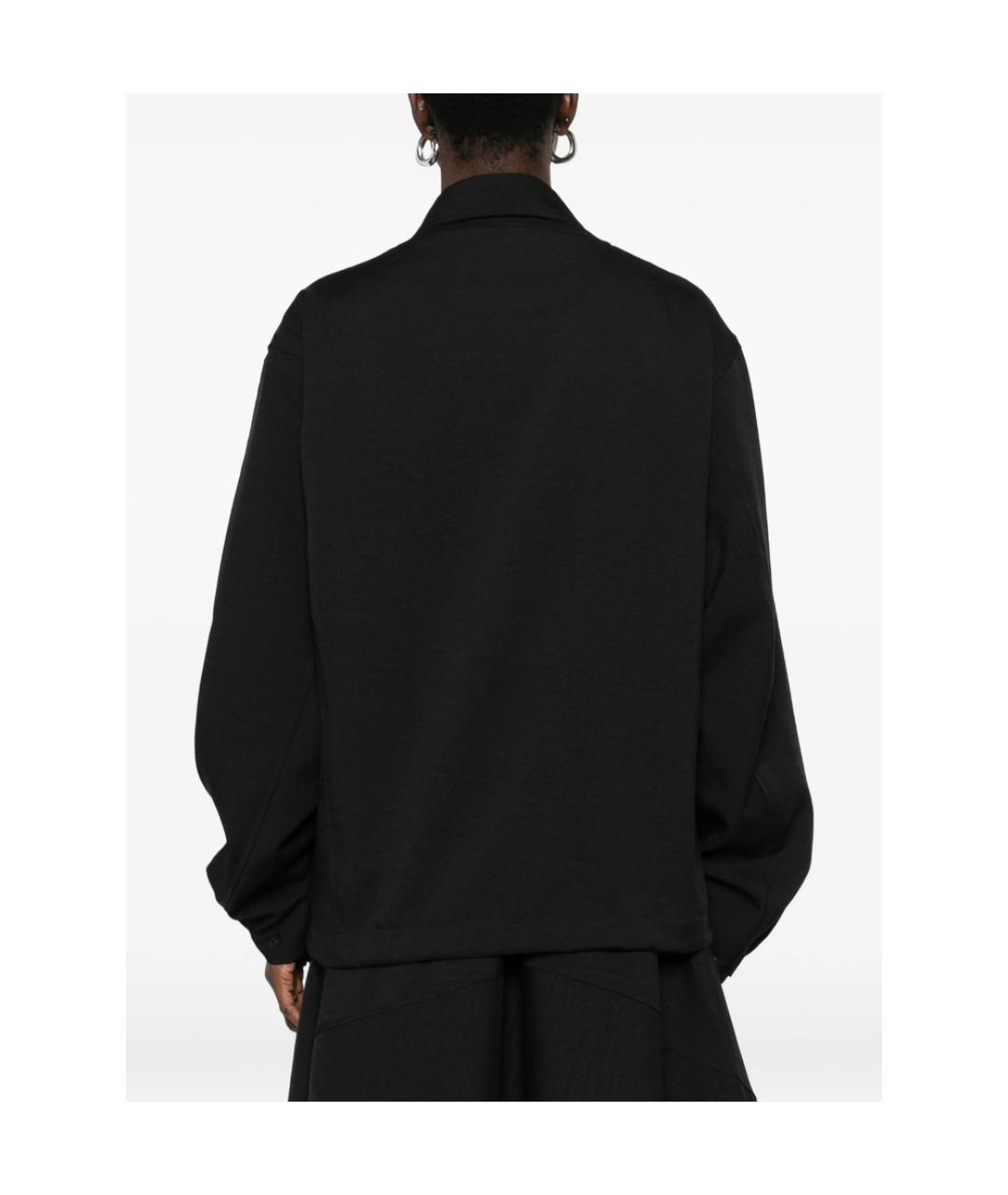 Y-3 Черная полиэстеровая куртка, фото 3