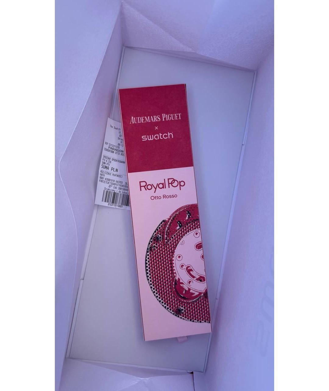 Swatch Розовые часы, фото 2
