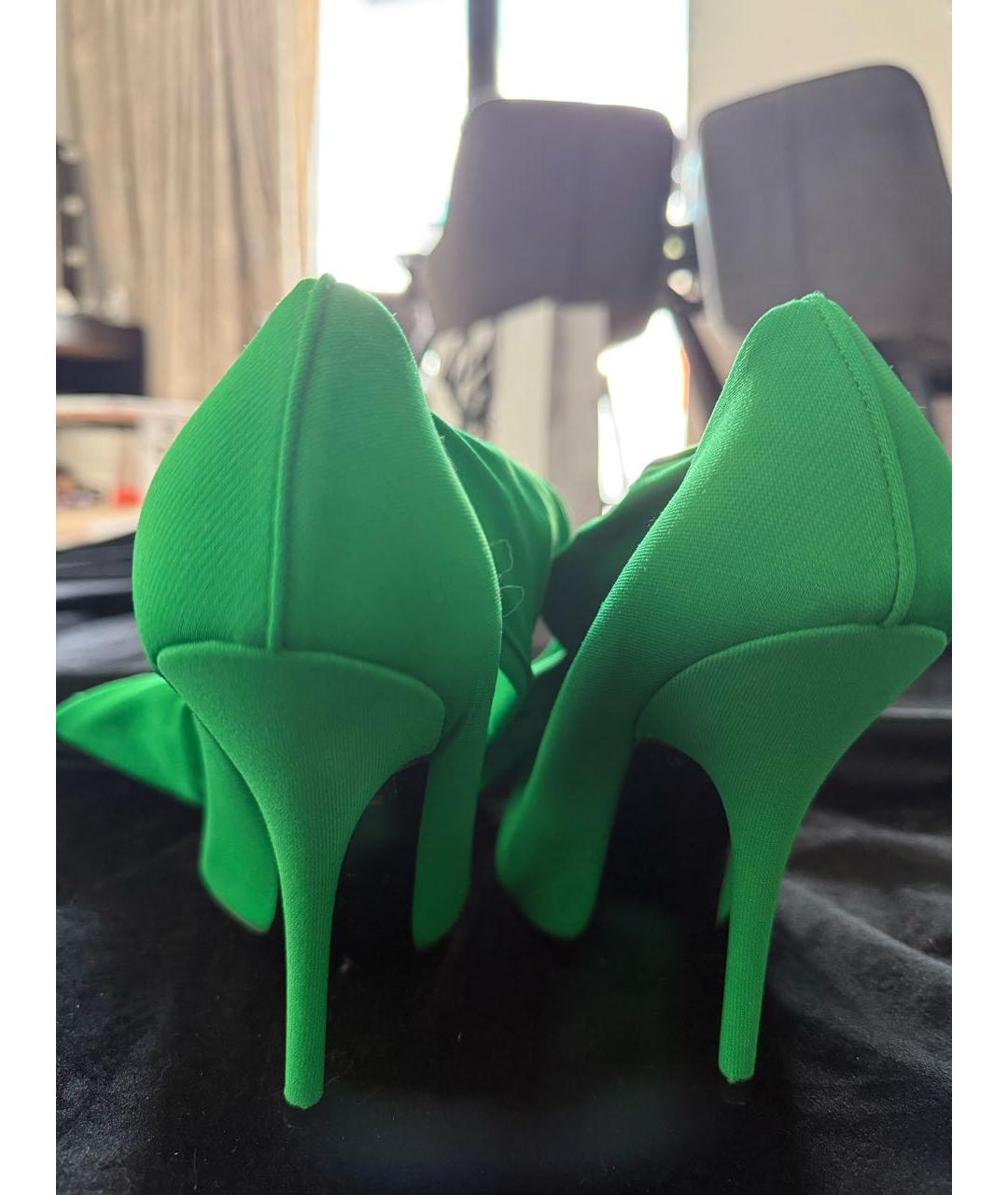 BALENCIAGA Зеленые сапоги, фото 4