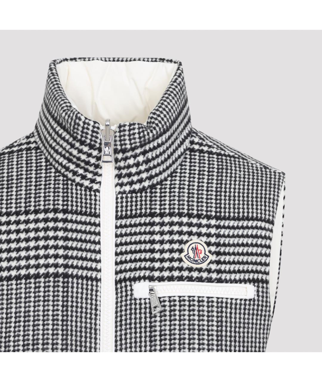 MONCLER Мульти шерстяной жилет, фото 5