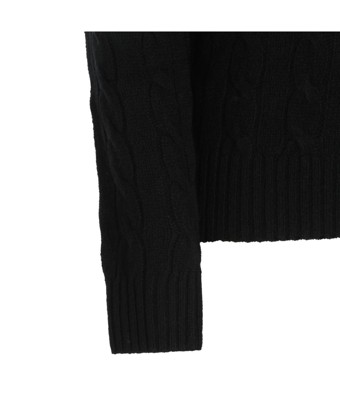 POLO RALPH LAUREN Черный шерстяной джемпер / свитер, фото 4