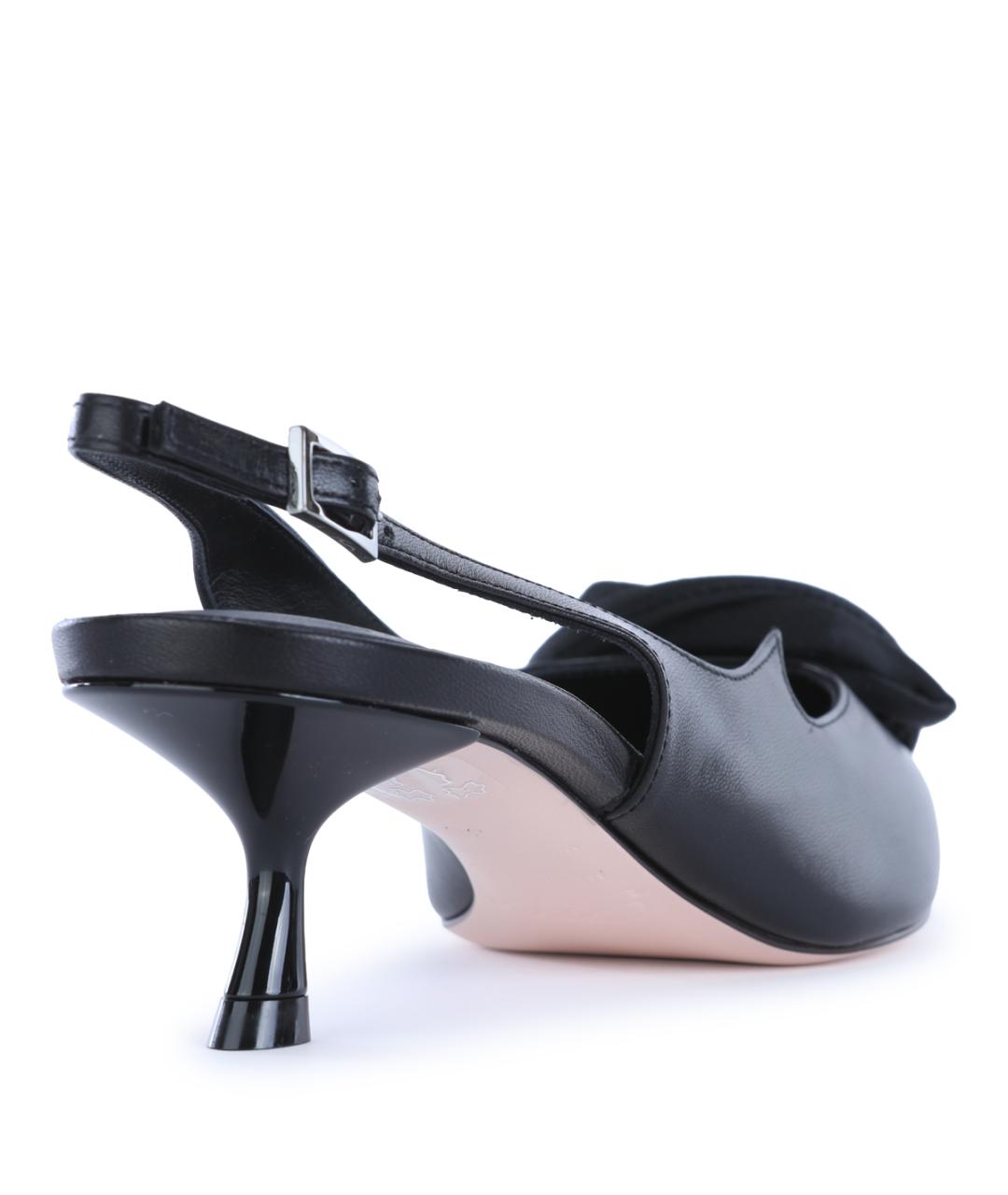 ROGER VIVIER Черные кожаные туфли, фото 3